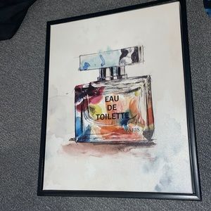 Perfume Wall decor Canvas